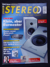 STEREO 1/12, SIMON YORKE S 10, AVM EVOLUTION CD/A 3.2, VINCENT SV 236 MK,S 7 DAC