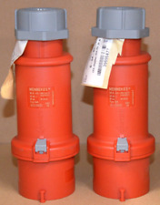 Mennekes Typ:14A Kraftstromstecker 32A-6h 2 Stück Neu/unbenutzt