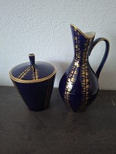 Deckel-Dose Zuckerdose Kobalt