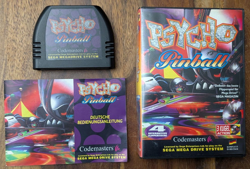 Psycho pinball sega - pinball, drive