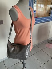 Tasche In Lederoptik, Nude/silber, LUA