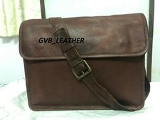 Beste Herren-Kuriertasche aus Leder Laptop-Schultertasche Büro Computer Schul...