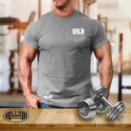 Wild lion shirt - wild, gym