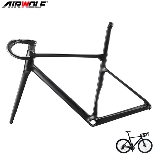 Airwolf carbon rennrad rahmen - carbon,