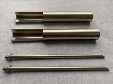 Rutenhalter 2x aus Edelstahl