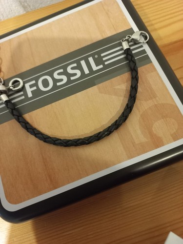 Geflochtenes lederarmband mit - geflochtenes,
