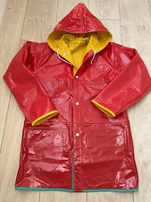 Rarität Friesennerz PVC Regenmantel Regenjacke Gummijacke Vintage 80er