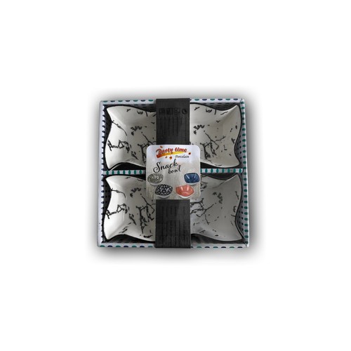 Keramik snackschale 4er - keramik,