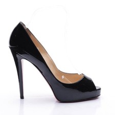 Peeptoes Christian Louboutin Schwarz 39 EUR