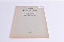 Notenbuch Anton Dvorak Slavische Tänze Opus 46 Band I Klavier, Piano Schott 4606