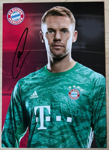 Original autogramm manuel - original,
