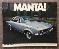 1973 Opel 20-page Original Car