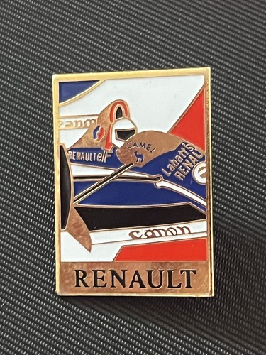 Renault formel anstecknadel - renault,