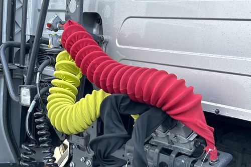 überzug für den lkw - Überzug,