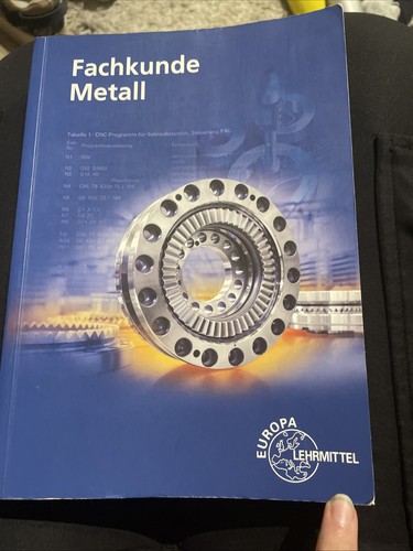 Fachkunde metall buch wenig - metall,