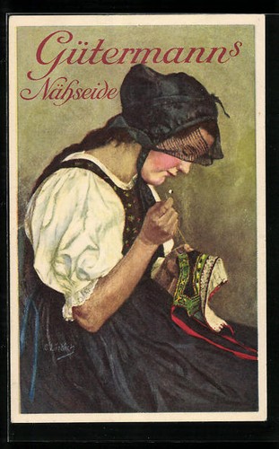 Künstler curt liebich - künstler-ak,