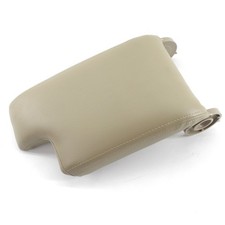 Lid Cover Leather Beige For
