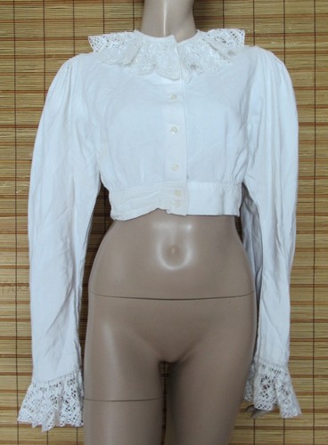 Weisse bluse leibchen - bluse,