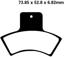Bremsbelag parkbremse - bremsbelag,