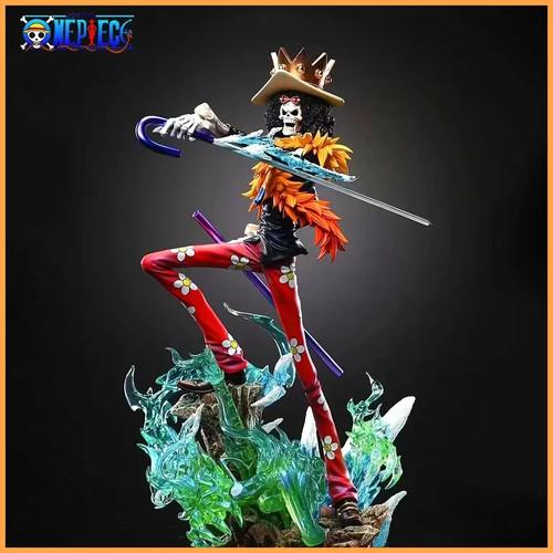 One piece brook figur anime - figur,