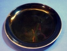 Teller, flach 15x2 cm (ØxH) von Kahla Schwarz-Weiß