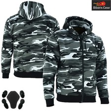 Herren Grau Camo Fleece