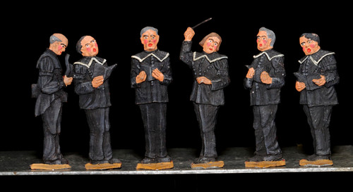 Stück alte zinnfiguren - stück,