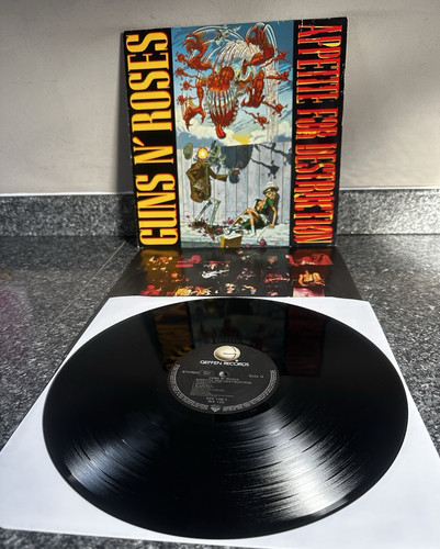 Vinyl album guns - lp, roses