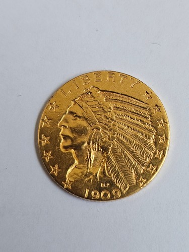 Dollar indian head - 5, 1909