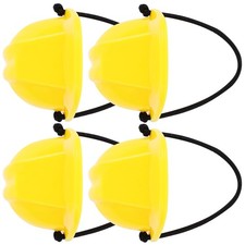  4 Stück Puppen Bauhut Puppen Schutzhelm Puppen Schutzhelme Mini Bauhüte