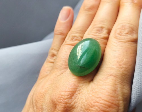 Ring grüner aventurin - ring,
