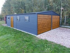 5X8 Blechgarage Doppeltgarage