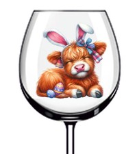 12x Ostern Hochland Kuh Hase