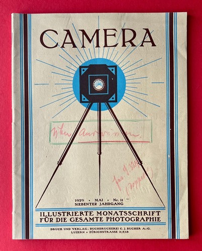 Monatszeitschrift camera 1929 - monatszeitschrift,