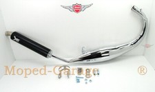 Yamaha DT 50 70 Motor XS Tecnigas Chrom Sport Auspuff Anlage EC ABE Mokick