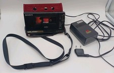 Sony Walkman Professional WM-D6C Metall Dolby B-C NR × orig. Tasche + Netzteil