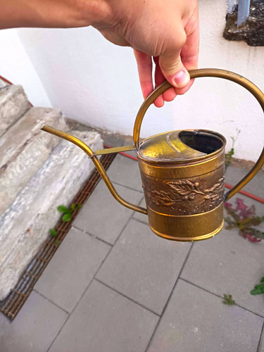 Kleine goldfarbene