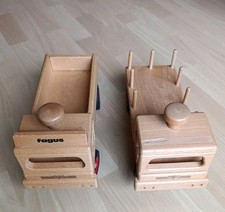 Fagus Kipplaster und LKW mit