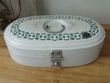 T5570 Alte Brotdose / Brotkasten aus Emaille - EMAIL - Bing