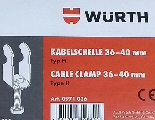 Kabelschelle würth typ - würth,
