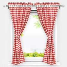 Karo-Muster Vorhang
