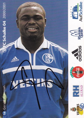 Autogramm gerald asamoah - gerald,