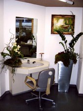 ++++ Friseur Vorwärtswaschbecken Olymp  Spiegel, Waschbecken Armatur,