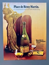 Place de Remy Martin Fine Champagne Cognac 1975 Vintage Ad Werbung Reklame