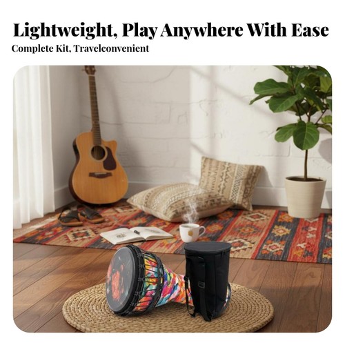 Afrikanische djembe leichte - afrikanische,