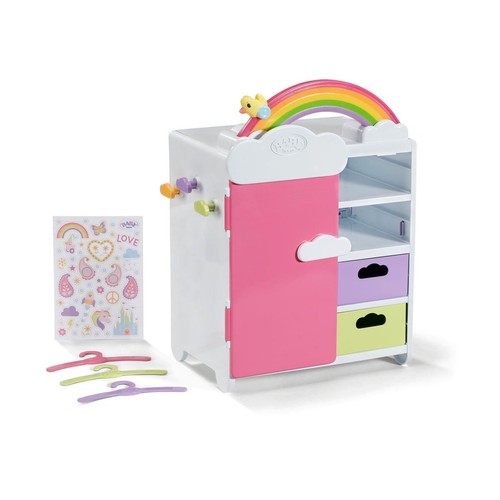 Baby born regenbogen schrank - regenbogen,