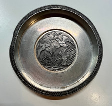 Zinn Untersetzer Wildvögel