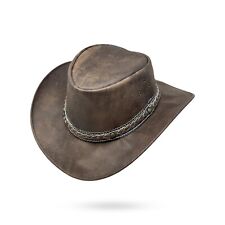 Wickelhut Lederhut Western