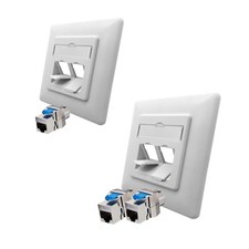 CAT8.1 Netzwerkdose Keystone Cat8 Datendose Anschlussdose LAN DSL Internet Dose 