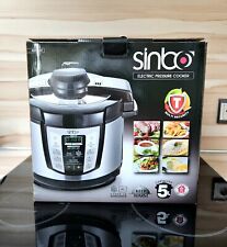 Sinbo multikocker Schnellkochtopf elektisch 900W 5L